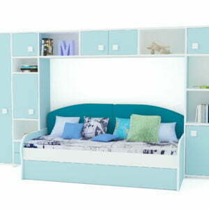 Σύνθεση τοίχου περιμετρικά του καναπέ Roc