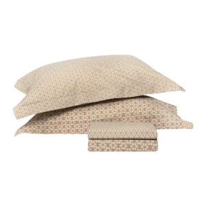 Σετ σεντόνια μονά Urban Art 11177 170x240 Μπεζ Beauty Home