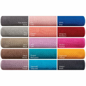 Ταπέτα μπάνιου Art 3030 σε 15 αποχρώσεις  50x80 Beauty Home