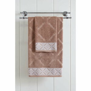 Πετσέτα προσώπου Art 3230  50x90  Μπεζ Beauty Home