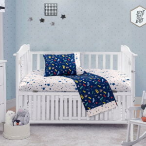 Σετ σεντόνια βρεφικά Art 5174  120x160 Μπλε Beauty Home