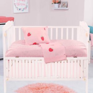 Σετ σεντόνια βρεφικά Art 5180  120x160 Ροζ Beauty Home