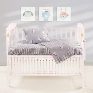 Σετ σεντόνια βρεφικά Art 5181  120x160 Γκρι Beauty Home