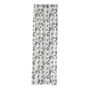 Κουρτίνα με 8 μεταλλικούς κρίκους Art 6189 Looney Tunes 180x250 Εμπριμέ Beauty Home