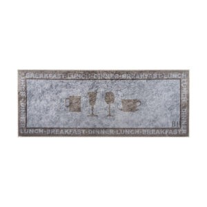 Πατάκι κουζίνας 9019 0.60x1.60  Γκρι,Μπεζ Beauty Home