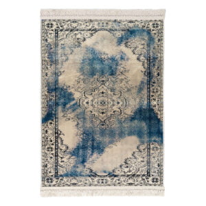 Χαλί Aerial Art 9041 160x230  Μπεζ,Μπλε Beauty Home