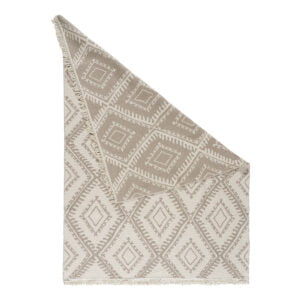 Χαλί βαμβακερό διπλής όψεως Duo Art 92471 60x230 Μπεζ Beauty Home