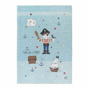 Χαλί Cool Art 9546 120x180 Γαλάζιο Beauty Home