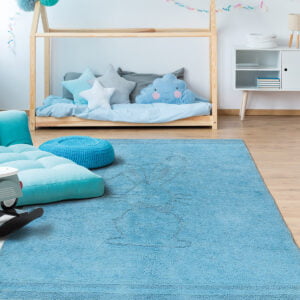 Χαλί βαμβακερό Cottony Art 9551 Σιέλ Beauty Home