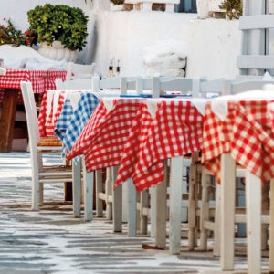 Επαγγελματικό τραπεζομάντηλο Checks Art Ε8494 145x220 Πράσινο Beauty Home