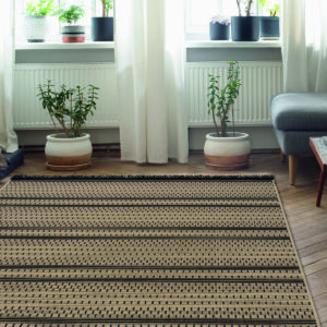 Χαλί ψάθα με κρόσια Sol Art 9754 Μπεζ Beauty Home