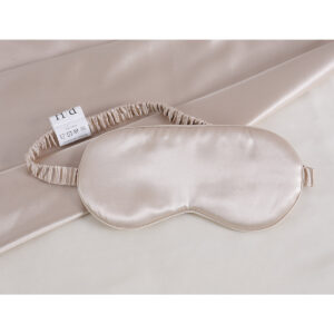 Μεταξωτή μάσκα ύπνου σε κουτί δώρου Art 12169 Άμμου Beauty Home