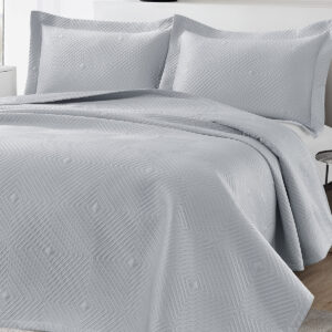 Σετ κουβερλί υπέρδιπλο Calirroe Art 12319 230x250 Γκρι Beauty Home