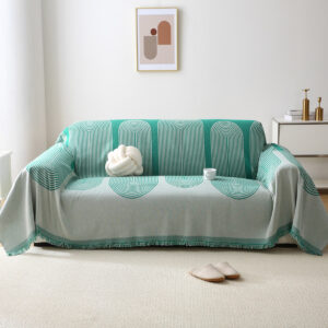 Ριχτάρια σετ 3τμχ Art 8618 (180x160 + 180x250 + 180x300) Πράσινο Beauty Home