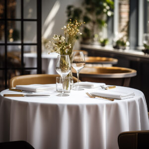 Ροτόντα επαγγελματική Stain Art 8496 Φ320 Λευκό Beauty Home