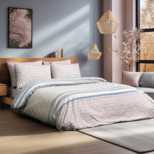 Σετ σεντόνια King size Bermudas Art 12185 265x260 Μπεζ Beauty Home