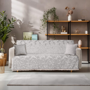 Ριχτάρι Μονοθέσιο Art 8633 180x170 Εκρού Beauty Home