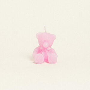 ΚΕΡΙ ΑΡΚΟΥΔΑΚΙ ΡΟΖ  4,5 x 3,5 x 4 cm Beauty Home