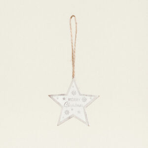 ΞΥΛΙΝΗ ΦΙΓΟΥΡΑ ΑΣΤΕΡΙ MERRY CRISTMAS Beauty Home