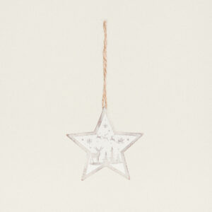 ΞΥΛΙΝH ΦΙΓΟΥΡA ΑΣΤΕΡΙ ΜΕ ΕΛΑΤΑ Beauty Home