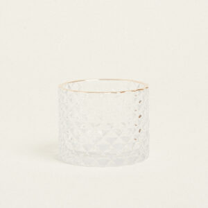 ΚΗΡΟΠΗΓΙΟ ΑΝΑΓΛΥΦΟ ΜΕ ΧΡΥΣΟ ΣΤΟΜΙΟ Ø7×5,5cm Beauty Home