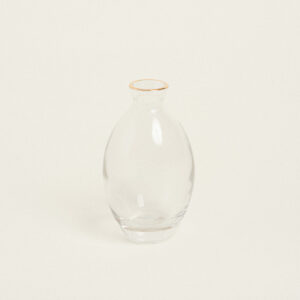 ΒΑΖΟ ΜΕ ΧΡΥΣΟ ΣΤΟΜΙΟ 12 x 6.9 cm Beauty Home