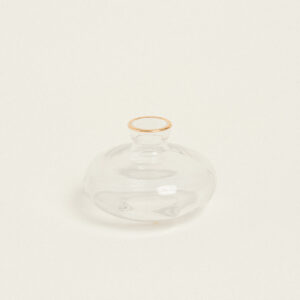 ΒΑΖΟ ΜΕ ΧΡΥΣΟ ΣΤΟΜΙΟ 6.2 x 8.9 cm Beauty Home