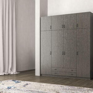 Ντουλάπα 4φυλλη με πατάρι