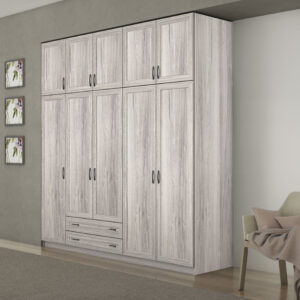 Ντουλάπα 5φυλλη με πατάρι